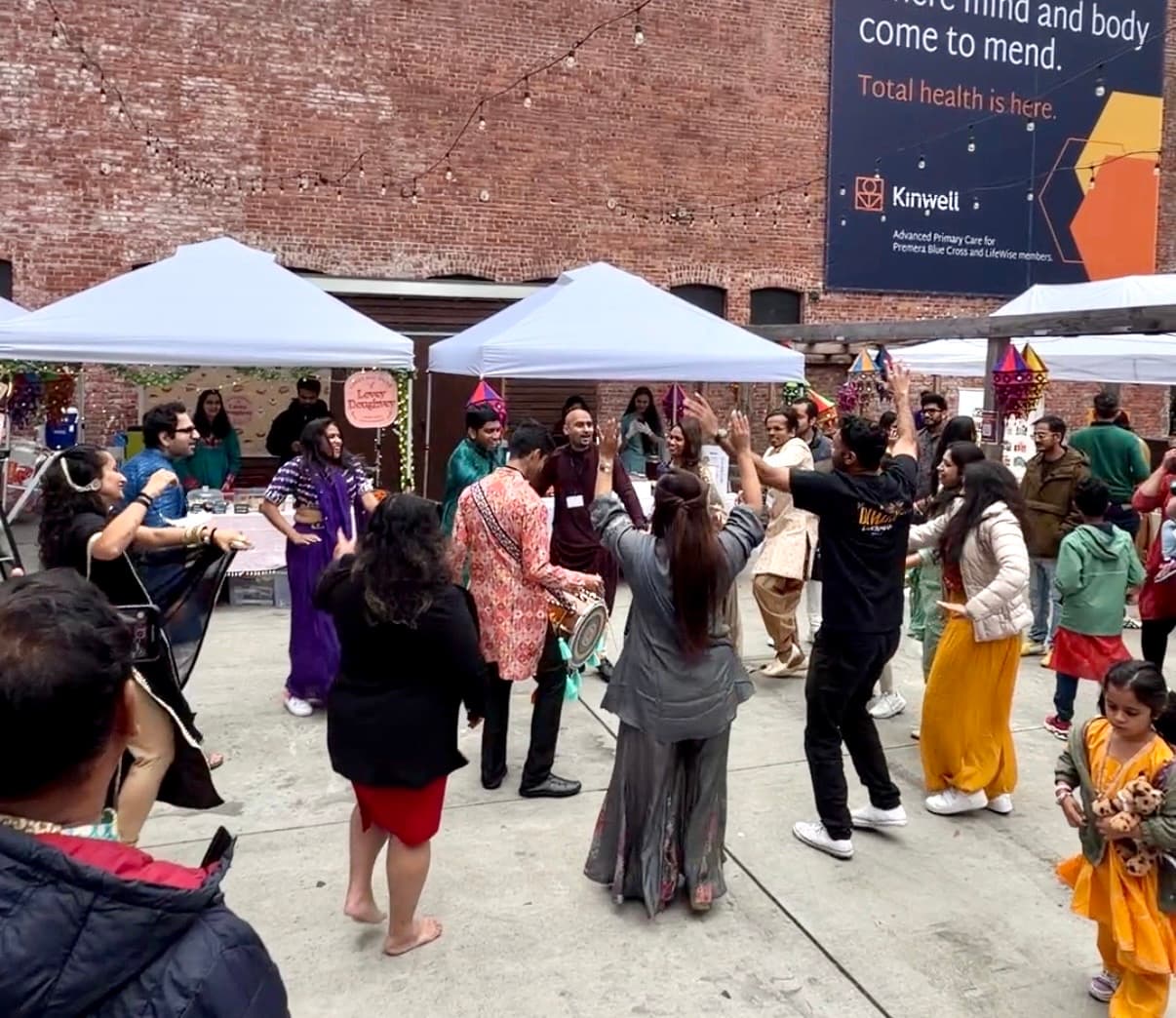 Ajisth at a wedding baraat